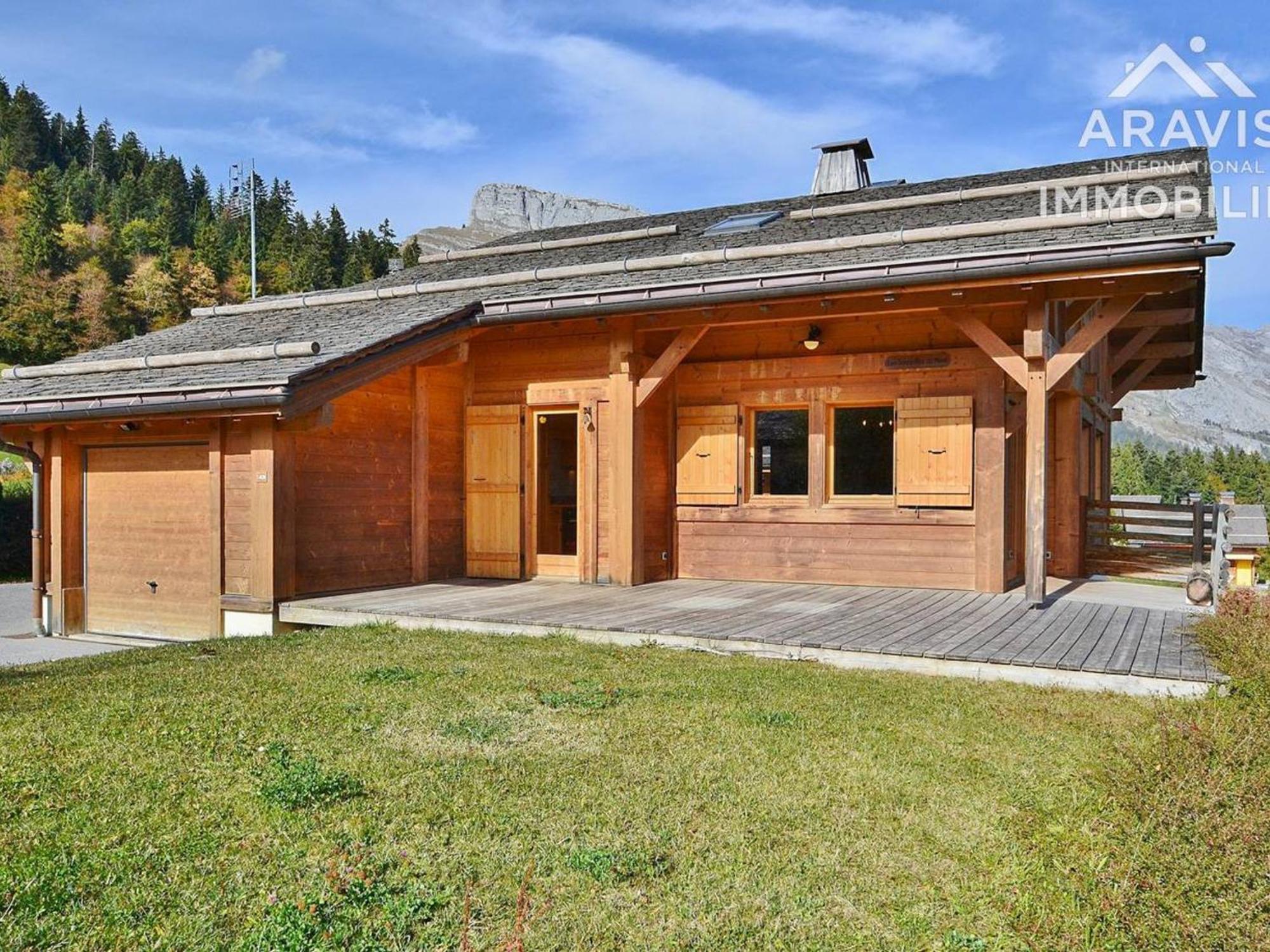 Chalet De Charme 4* Pour 12 Pers. Avec Cheminee, Tv Et Jardin Proche Pistes De Ski - Fr-1-391-19 Villa Le Grand-Bornand Eksteriør billede