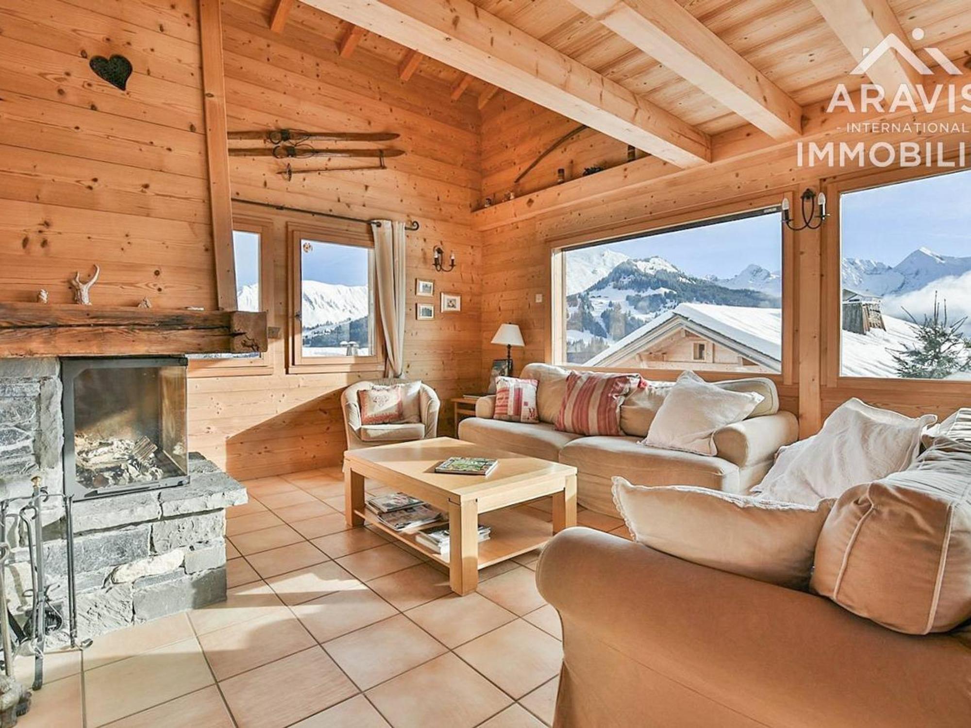 Chalet De Charme 4* Pour 12 Pers. Avec Cheminee, Tv Et Jardin Proche Pistes De Ski - Fr-1-391-19 Villa Le Grand-Bornand Eksteriør billede